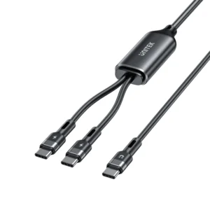 Unitek Type-C to Dual Type-C Charging Cable - 100W Fast Charging