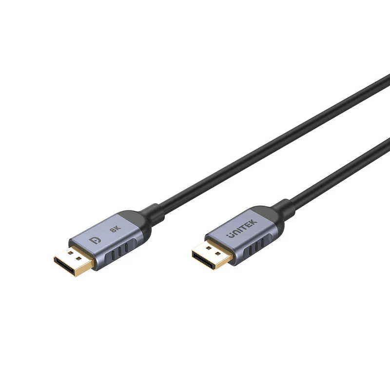 Unitek 8K DisplayPort 1.4 Male to Male Cable (8K)