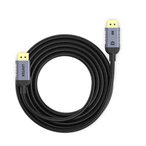 Unitek 8K DisplayPort 1.4 Male to Male Cable (8K) - Image 3