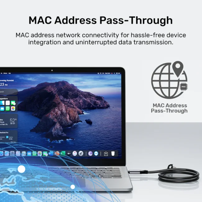 Unitek USB-C to Ethernet Cable - Image 5