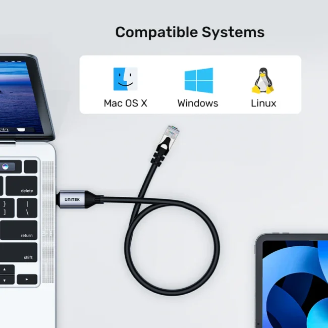 Unitek USB-C to Ethernet Cable - Image 3