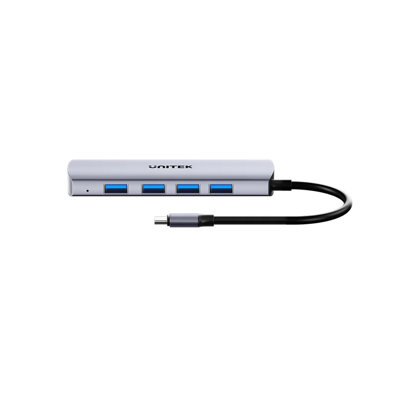 Unitek uHUB Q4 4-in-1 10Gbps USB-C Hub with 4 Ports USB-A