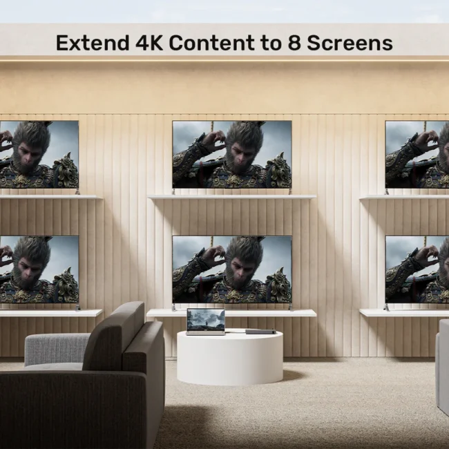 Unitek 4K HDMI Splitter 1 In 8 Out - Image 5