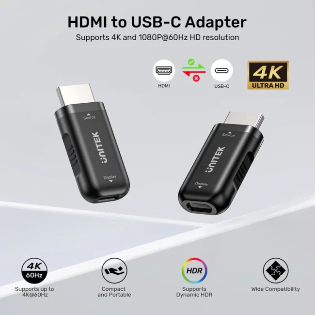 Unitek HDMI to USB-C Adapter - Image 2