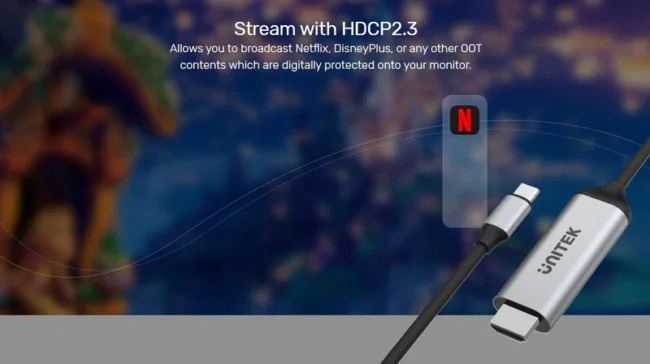 Unitek USB-C to HDMI 4K Cable 1.8M - Image 5