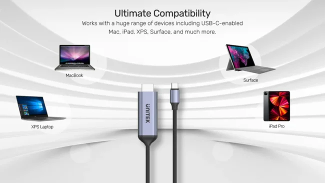 Unitek USB-C to HDMI 8K Cable 1.8M - Image 6