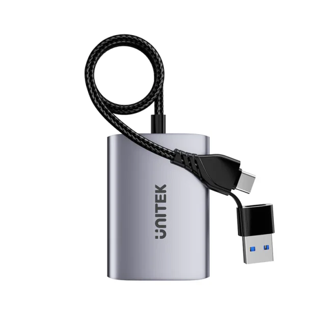 Unitek USB C/A Dual HDMI Adapter - Image 2