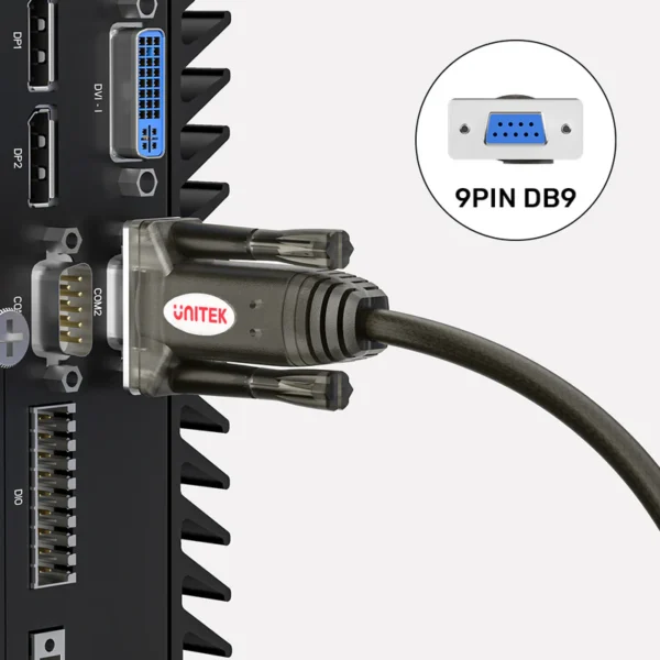 Unitek USB-A to RS232 (DB9F) Serial Cable - Image 5