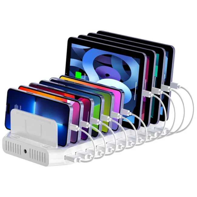 Unitek 60W 10 Port USB Charging Station
