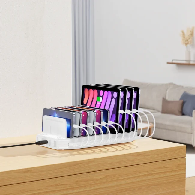 Unitek 60W 10 Port USB Charging Station - Image 9