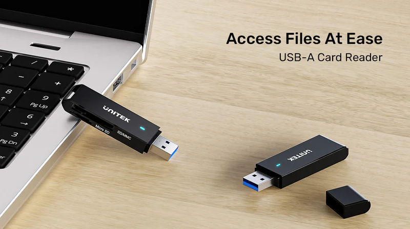 Unitek USB-A Card Reader - Image 6