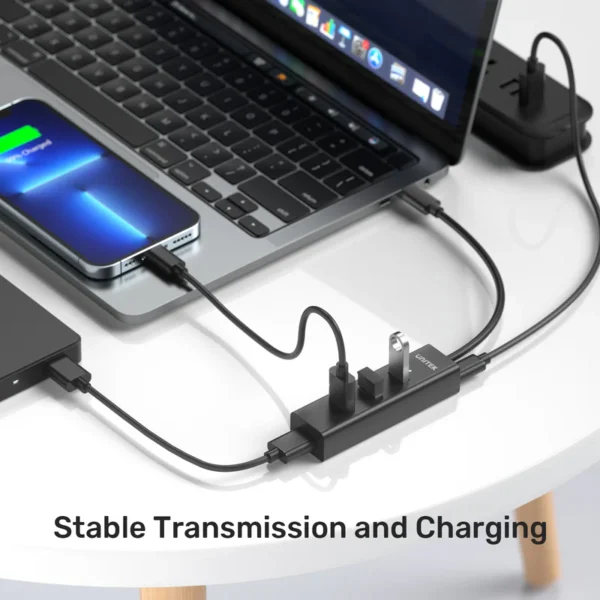 Unitek 4 Ports USB-C 5Gbps Hub - Image 6