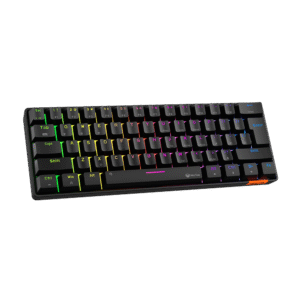 Meetion Dual Mode 60% Mechanical Keyboard Rainbow MK005BT (Bluetooth / Wired)