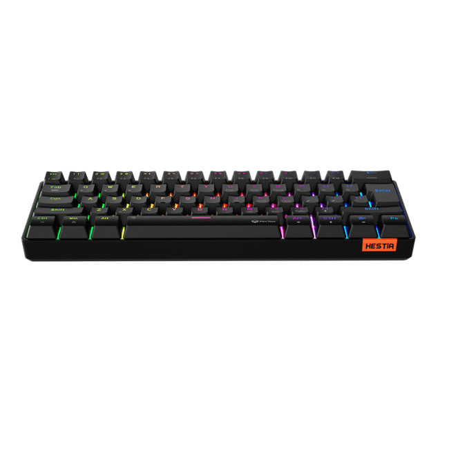 Meetion Dual Mode 60% Mechanical Keyboard Rainbow MK005BT (Bluetooth / Wired) - Image 6