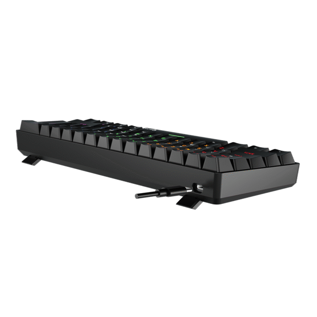 Meetion Dual Mode 60% Mechanical Keyboard Rainbow MK005BT (Bluetooth / Wired) - Image 7
