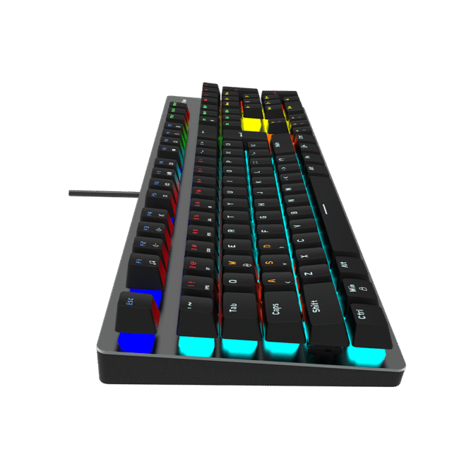 Meetion Mechanical Keyboard AR/EN Mk007Pro - Image 5