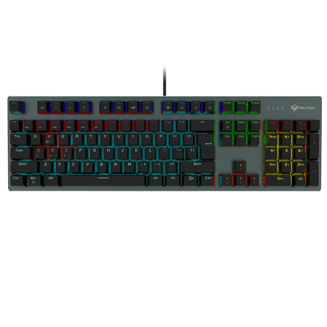 Meetion Mechanical Keyboard AR/EN Mk007Pro - Image 2