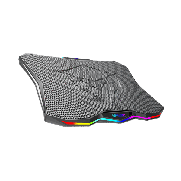 MeeTion CP4040 Quiet RGB Gaming Cooler Pad – 9 : 17 Inch – 2*USB - Image 3