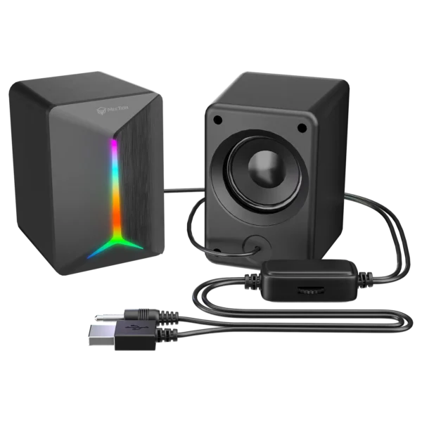Meetion Gaming Stereo Desktop Speakers - MT-SP2011 - Image 4
