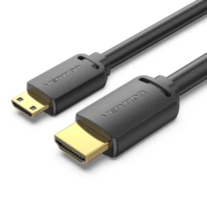 Vention Mini HDMI to HDMI 4K HD Cable Black