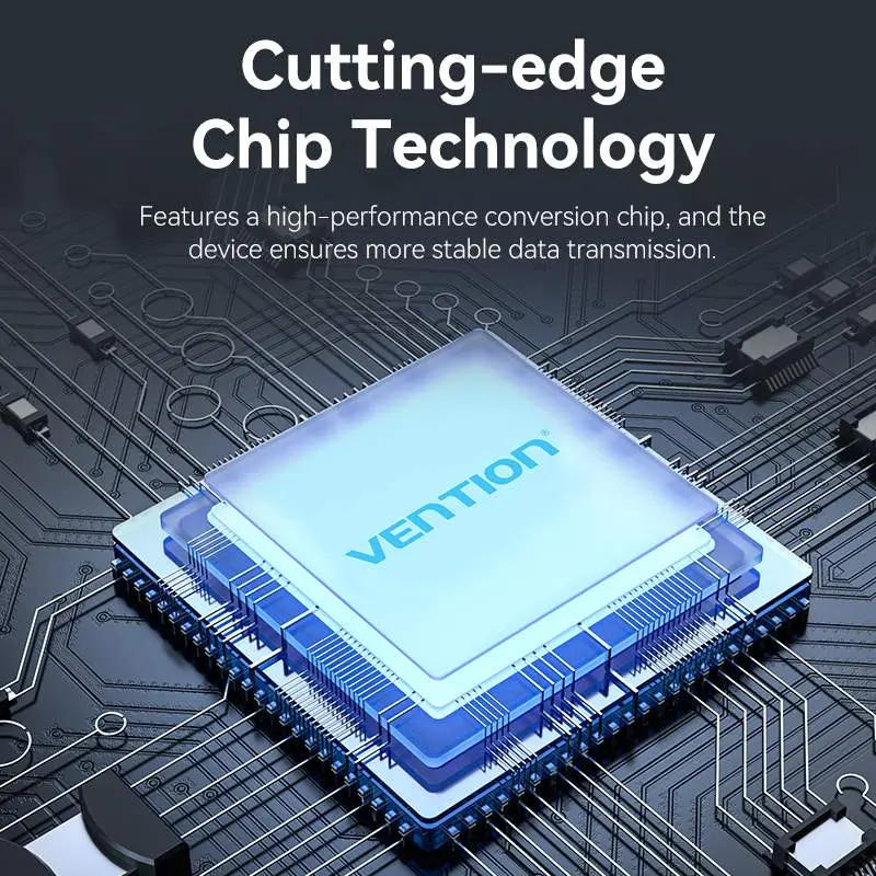 Vention USB-C + USB-A to HDMI Adapter 0.15M Gray Aluminium Alloy Type - Image 3