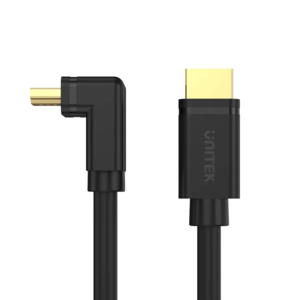 Unitek 4K 60Hz High Speed HDMI Right Angle 90° Cable 3M - Image 2