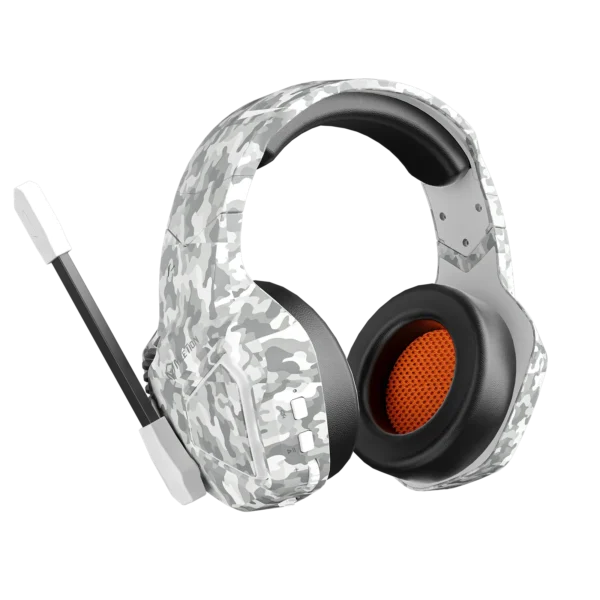 Meetion BTH014 Wireless Surround Sound Gaming Headset - Tri-Mode Headset White - Image 3