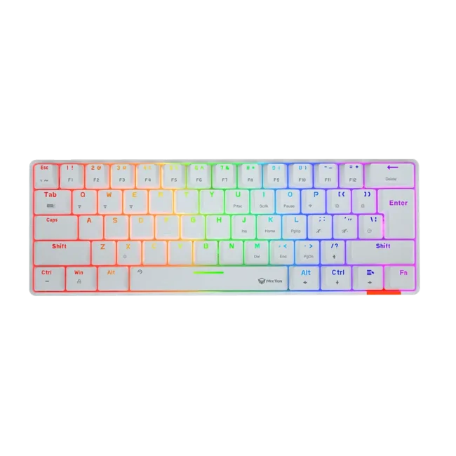 Meetion Dual Mode 60% Mechanical Keyboard Rainbow MK005BT (Bluetooth / Wired) - Image 8