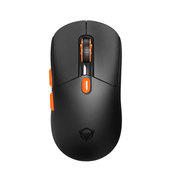 Meetion GW24 Wireless Tri-Mode Mouse (2.4G wireless, Bluetooth, and wired) - Black - Image 2