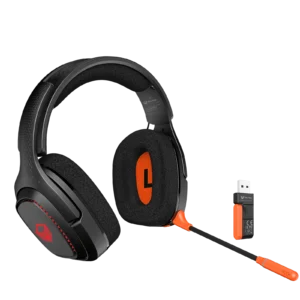 Meetion BTH012 Wireless Tri-Mode Headset Leather Form Black