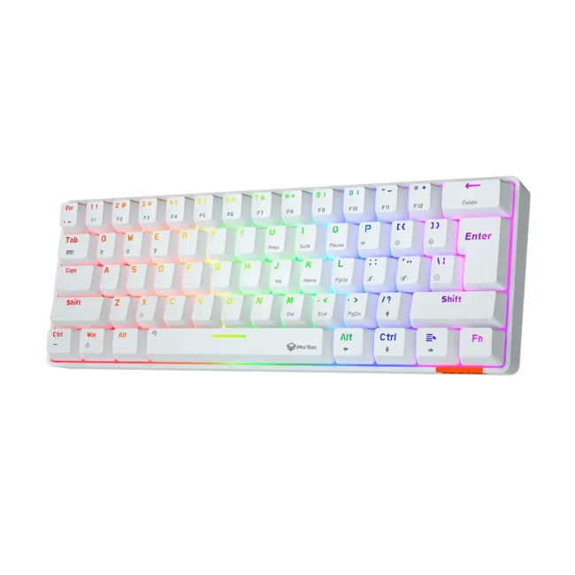Meetion Dual Mode 60% Mechanical Keyboard Rainbow MK005BT (Bluetooth / Wired) - Image 9