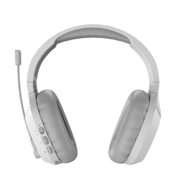 Meetion BTH011 Wireless Tri-Mode Headset Leather Form White - Image 6