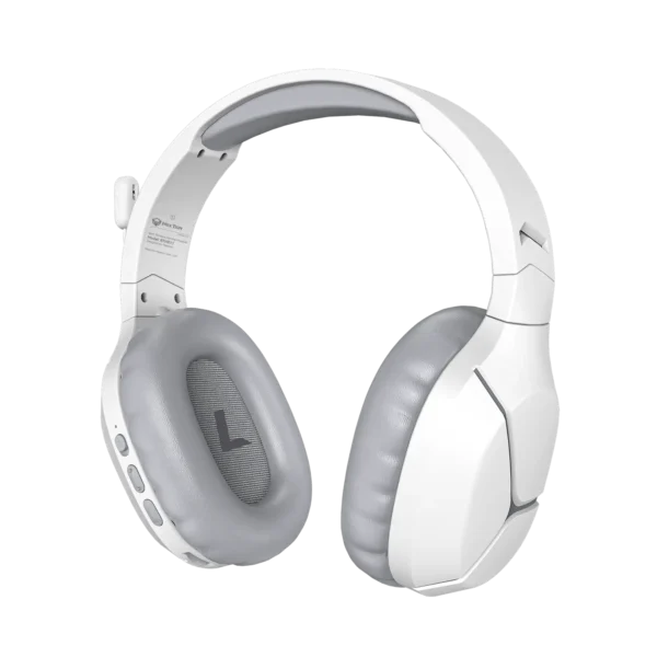 Meetion BTH011 Wireless Tri-Mode Headset Leather Form White - Image 5