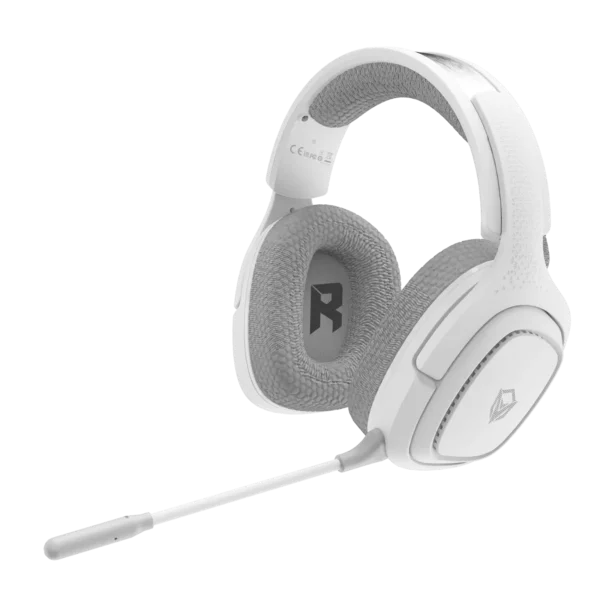 Meetion BTH012 Wireless Tri-Mode Headset Leather Form White - Image 4