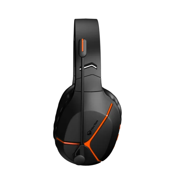 Meetion BTH011 Wireless Tri-Mode Headset Leather Form Black - Image 4