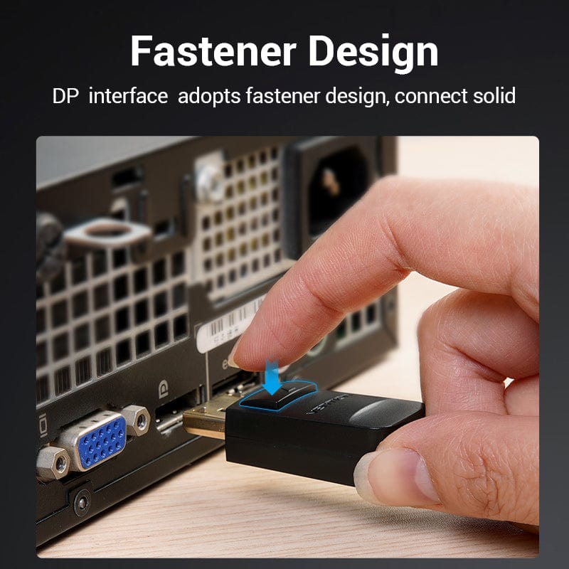 Vention DP to VGA Cable Black - Image 3