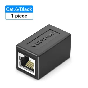 Vention Cat.6 FTP Keystone Jack Coupler Black