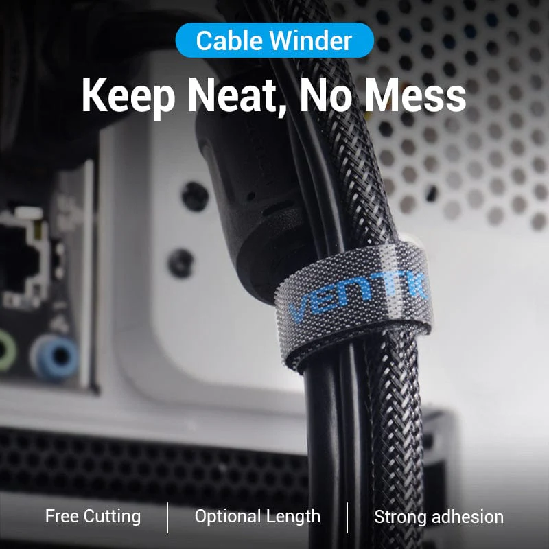 Vention Cable Tie 5M Black - Image 2