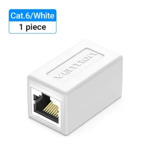 Vention Cat.6 FTP Keystone Jack Coupler White